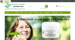 Desktop Screenshot of naturez-vous.eu